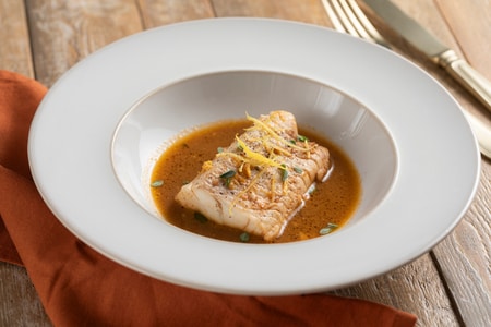 Bacalao a los cítricos