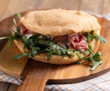 Bocadillo frito relleno