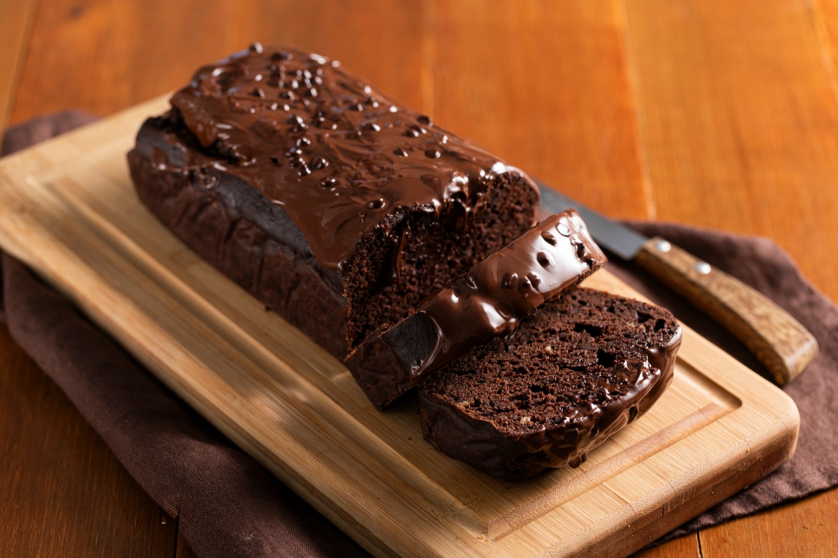 Banana bread al cioccolato