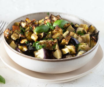 Berenjenas en freidora de aire