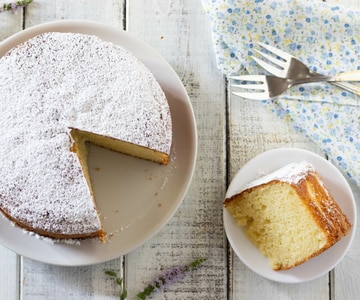 Tarta con yogur griego