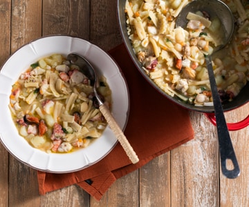 Mescafrancesca patatas y pescados