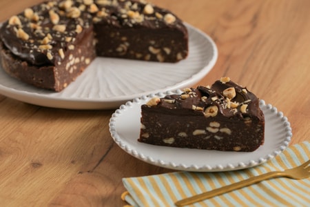 Tarta de salame de chocolate