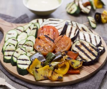 Verduras a la parrilla