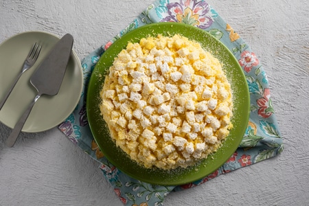 Tarta mimosa clásica
