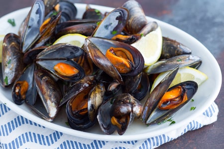 Mejillones a la pimienta