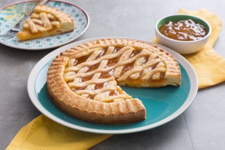 Tarta de mermelada de albaricoque