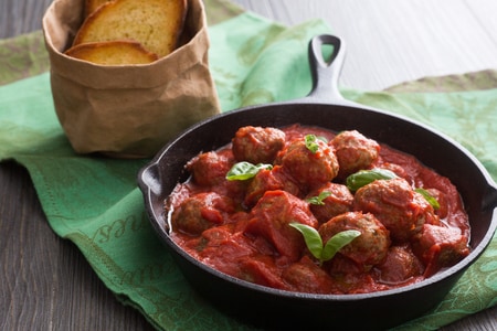 Albóndigas con salsa