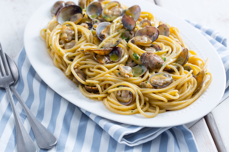 Spaghetti con vongole