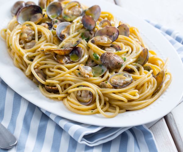 Spaghetti con vongole