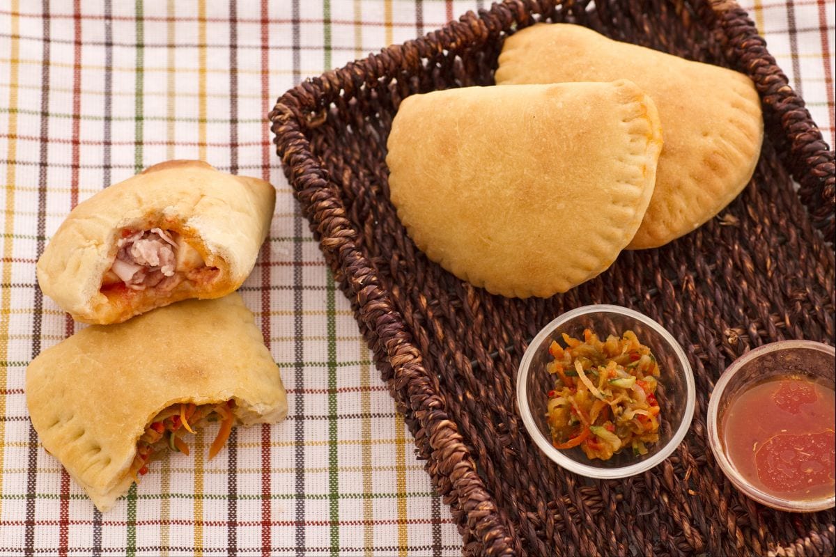 Mini calzone al horno