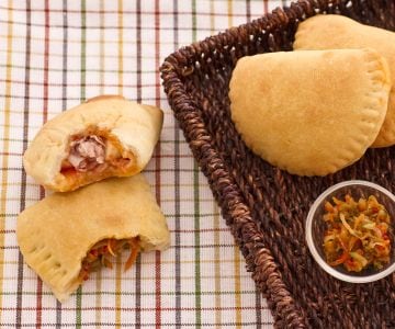 Mini calzone al horno