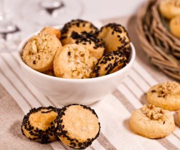 Galletas al gorgonzola