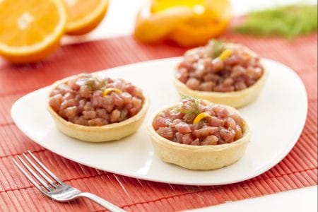 Tartar de atún