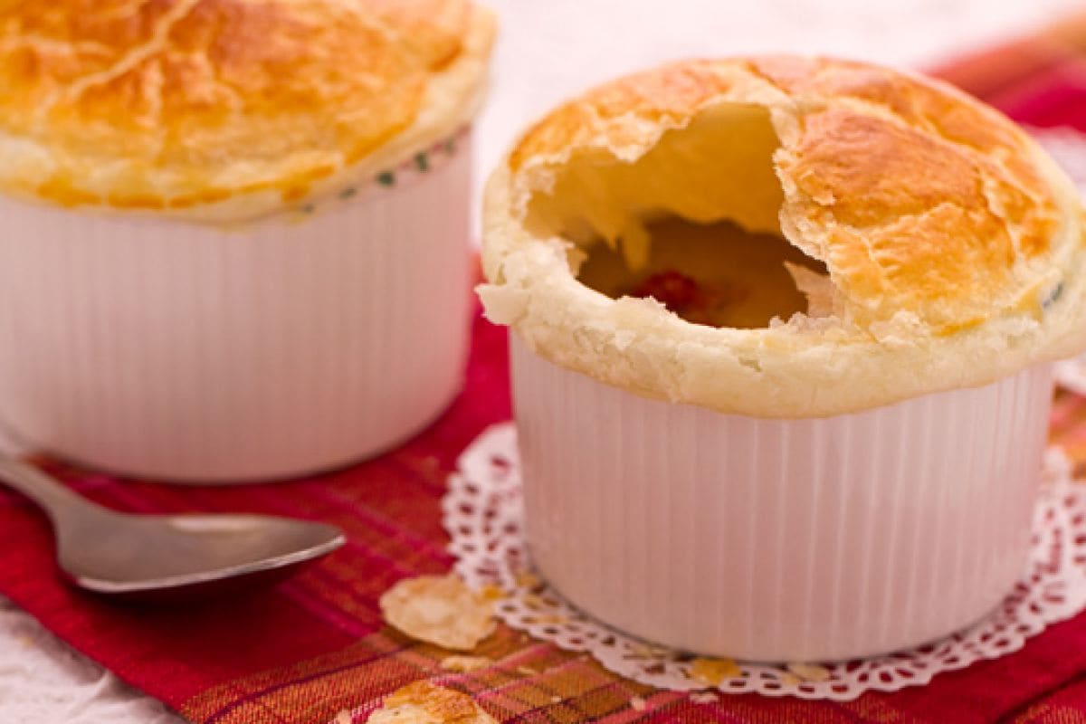 Crema de lentejas en costra