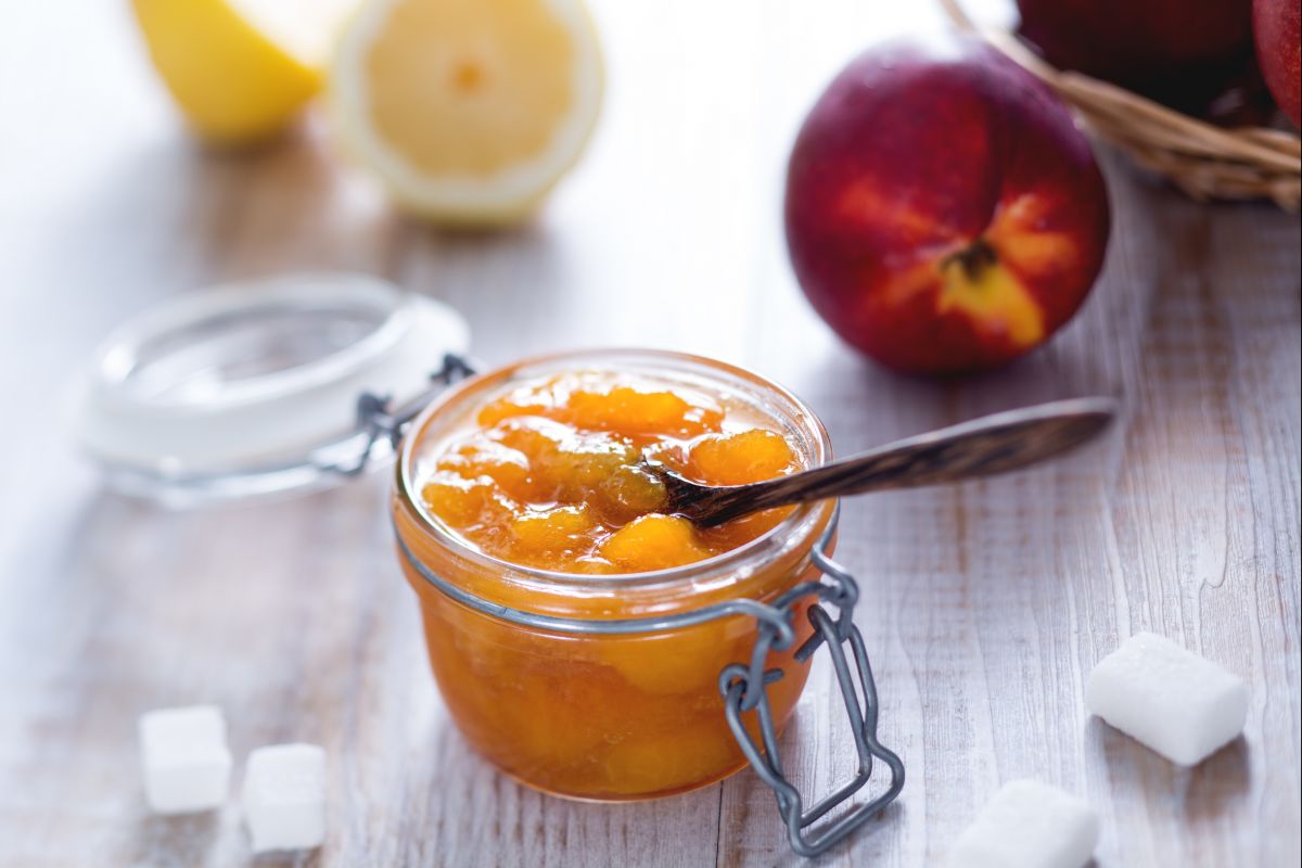 Confitura de melocotón