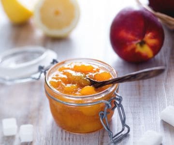 Confitura de melocotón