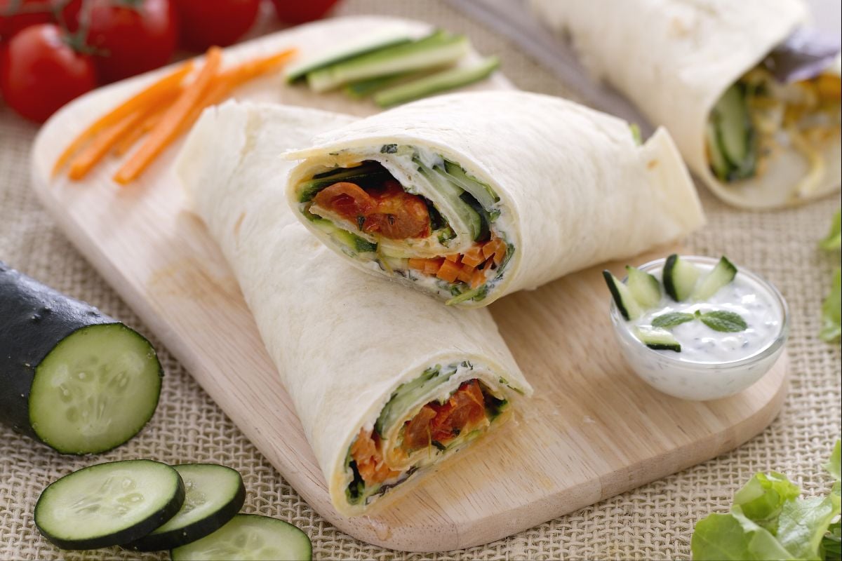 Veggie wrap