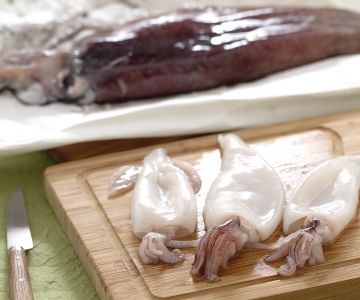 Cómo limpiar los calamares