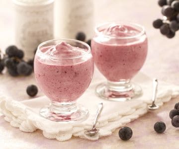 Sorbete de uva fresa