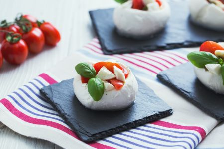 Mozzarella rellena