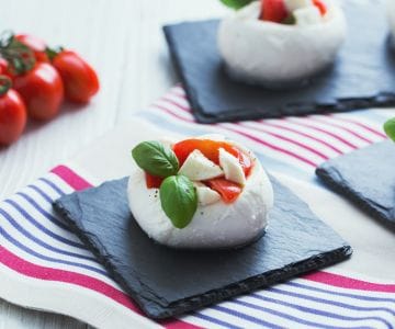 Mozzarella rellena