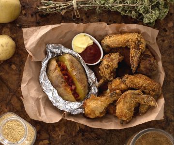 Pollo frito americano