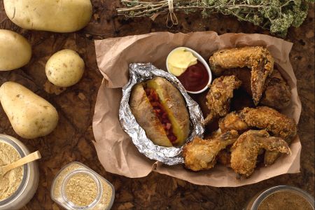 Pollo frito americano