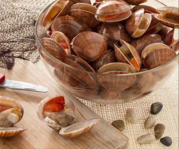 Cómo limpiar las almejas