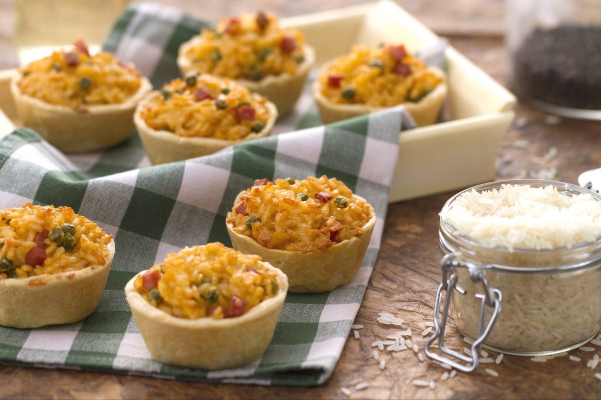 Budines de arroz salados