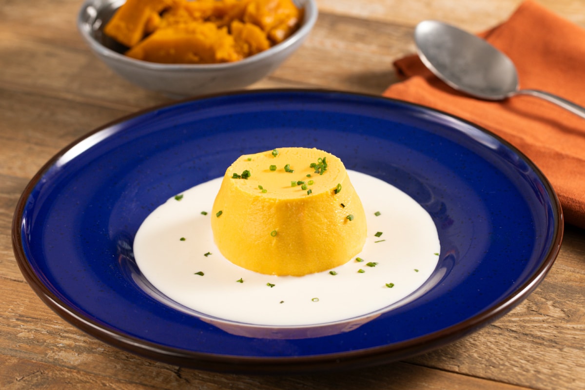 Flan de calabaza
