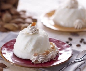 Panna cotta de almendras