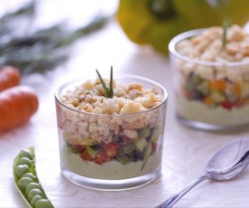 Crumble de verduras