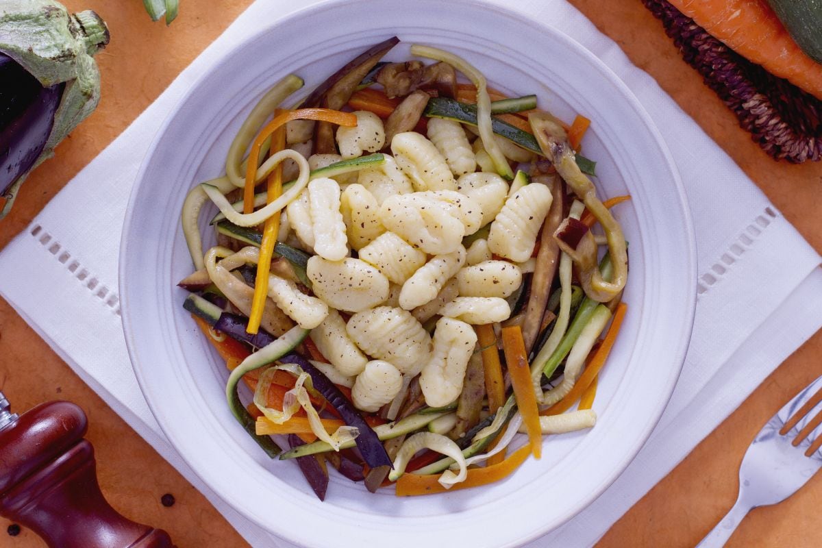 Gnocchi a la mediterránea