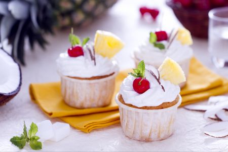 Cupcake Pina colada