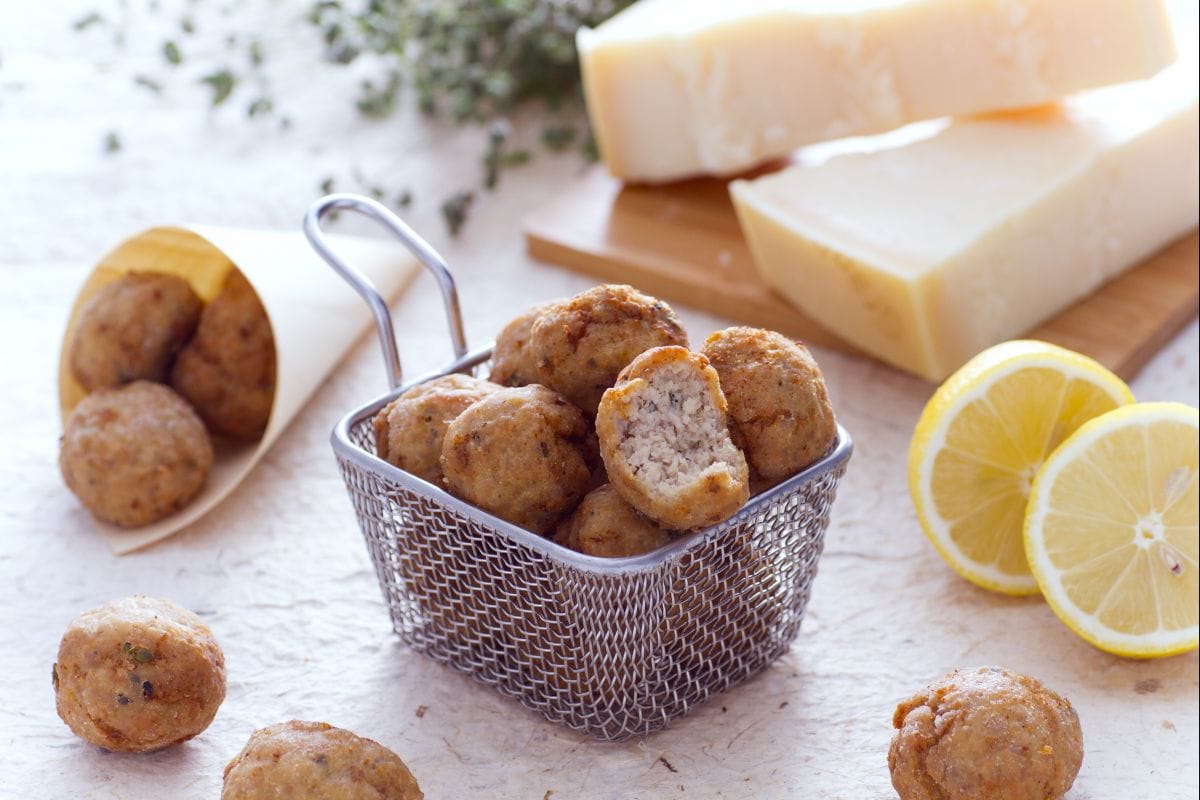 Albóndigas de ternera al limón y mejorana