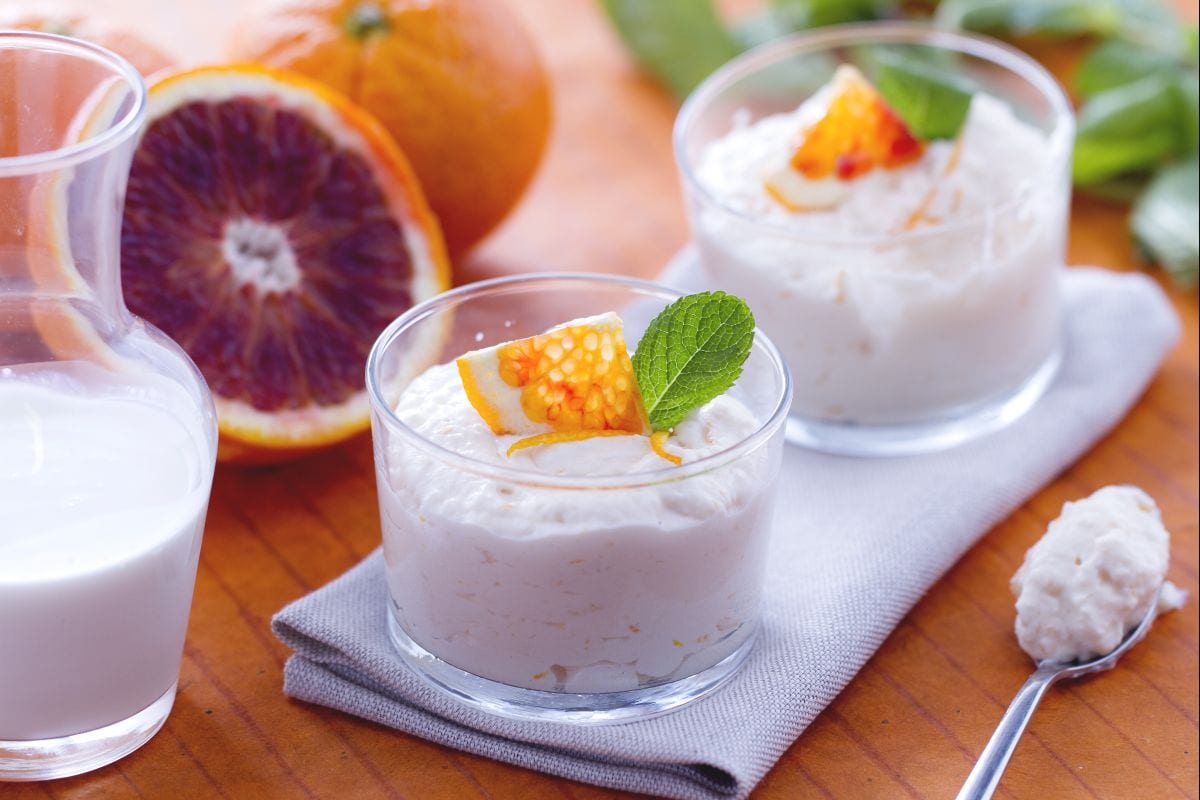 Mousse de naranja