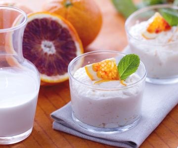 Mousse de naranja