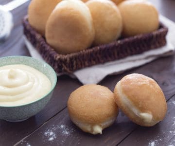 Bombas fritas saladas