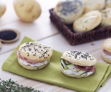 Scones salados de patatas