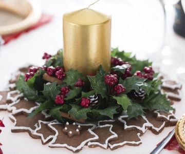 Centro de mesa de estrellitas