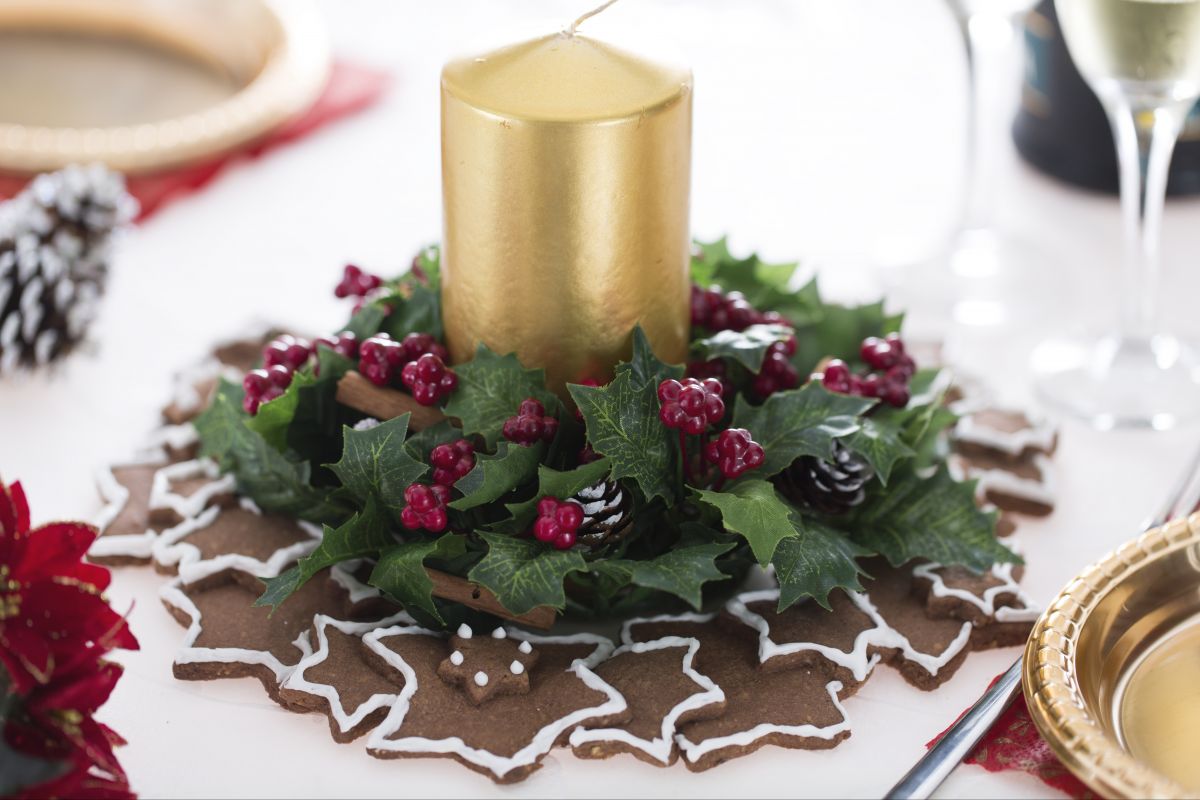 Centro de mesa de estrellitas