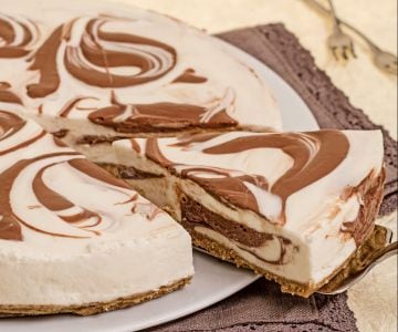Cheesecake marmorizzata
