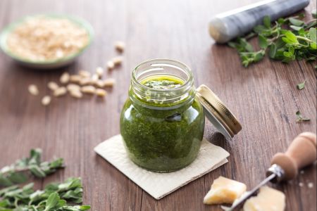 Pesto de mejorana