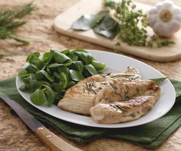 Pechuga de pollo al aceto balsámico