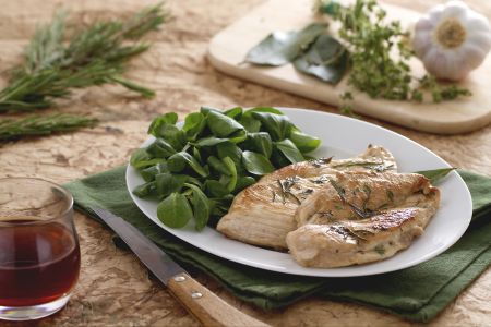 Pechuga de pollo al aceto balsámico