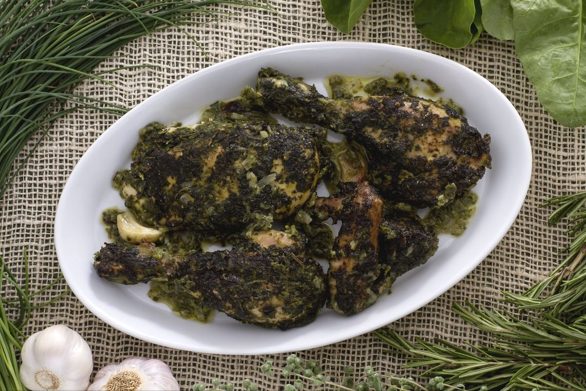 Pollo al verde