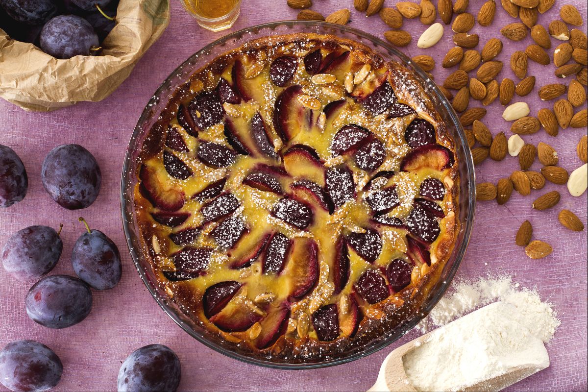 Clafoutis de ciruelas
