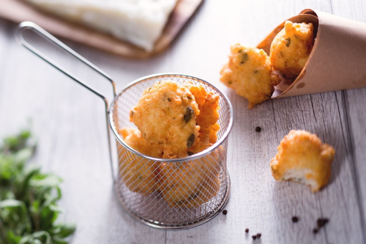 Buñuelos de bacalao
