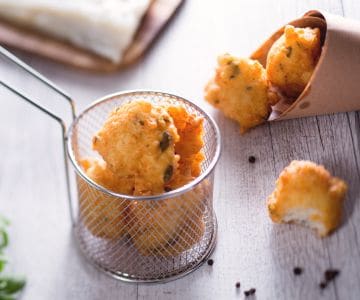 Buñuelos de bacalao